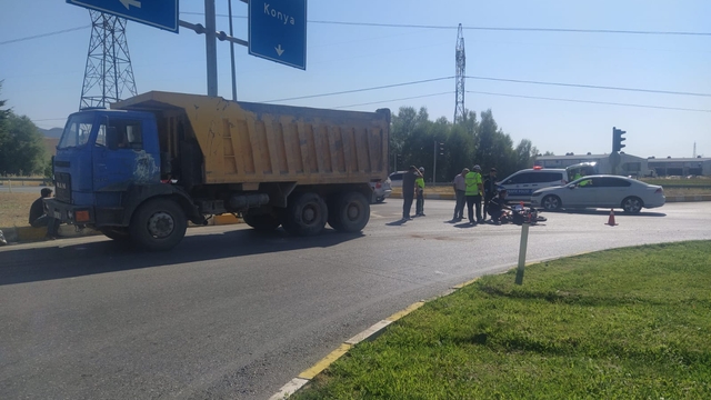 Trafik kazasında 2 kişi yaralandı