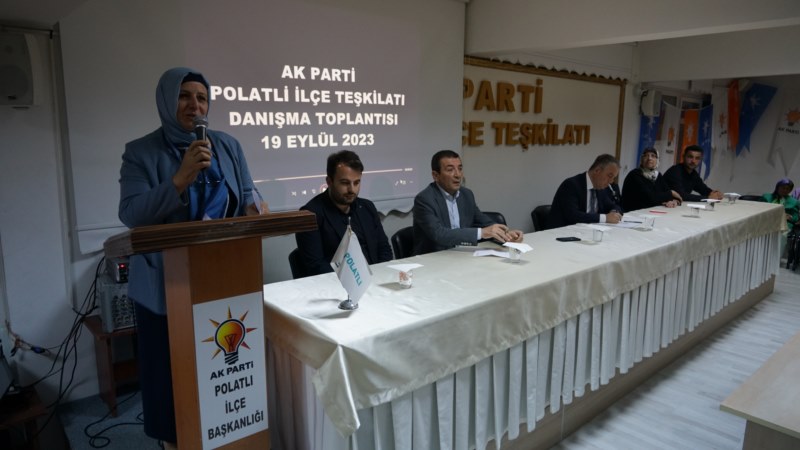 AK Parti Polatlı İlçe Danışma Meclisi Toplantısı yapıldı