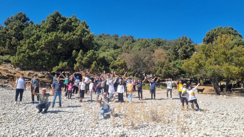 Hacıakif adası ziyaretçilerin ilgi odağı