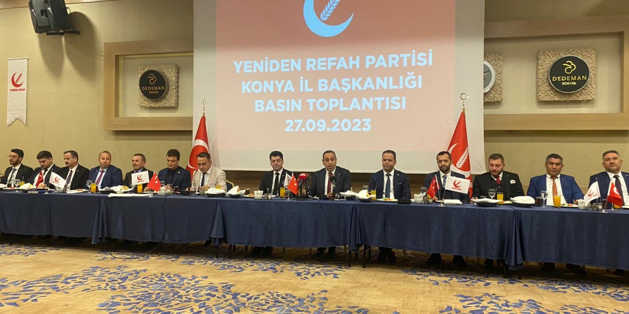 Yeniden Refah Konya’da yeni yönetim göreve başladı