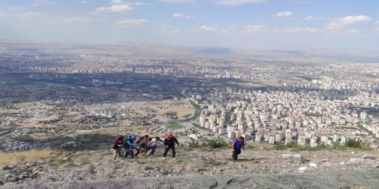 Yamaç paraşütü macerası kötü sonuçlandı