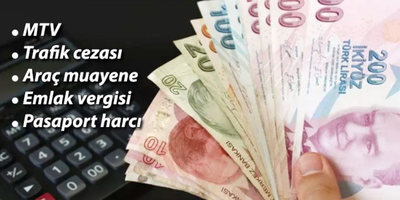 Yılbaşında vergi ve cezalara gelecek zam cep yakacak