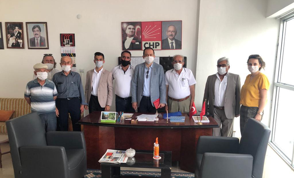 İl teşkilatından CHP’ye ziyaret