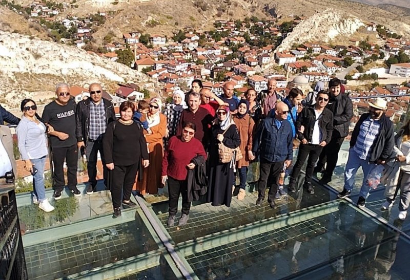 Altınokta Körler Derneği üyeleri Beypazarı'na gezi düzenledi