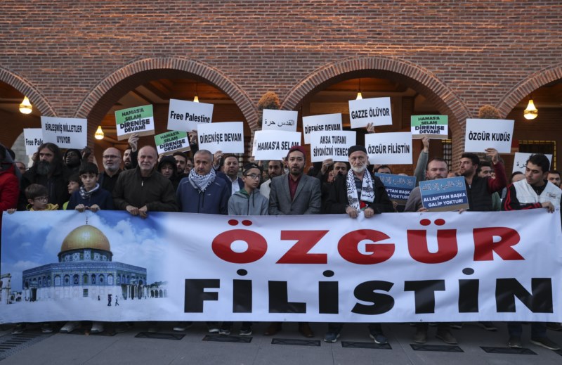 "Filistin'e Dua İçin Sabah Namazında Buluşuyoruz" etkinliği düzenlendi