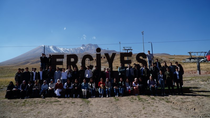 Öğrenciler, kültür yolu gezisinde...