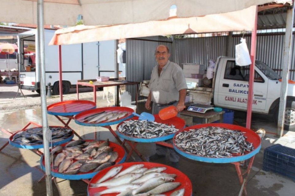 Balık tezgahları bereketlendi