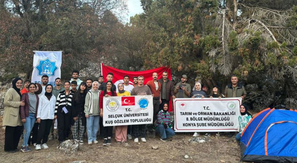 Hacıakif Adası'nda kuşlar gözlemlendi