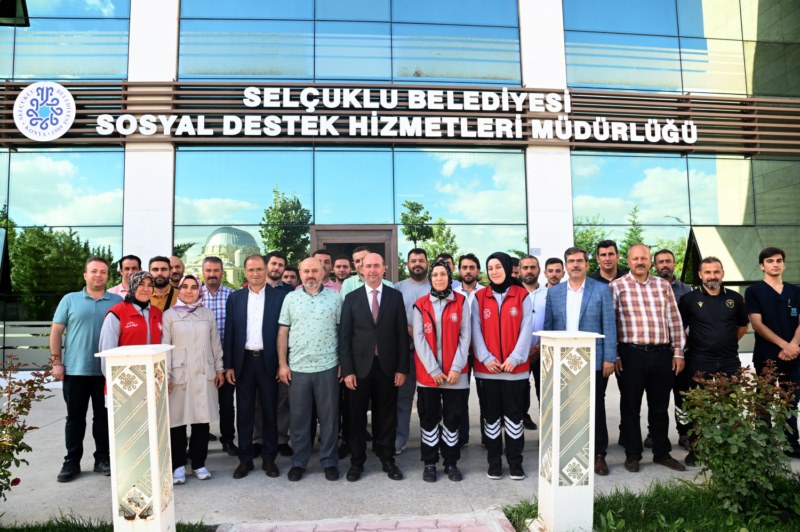 Sosyal destek çalışmaları son hız devam ediyor