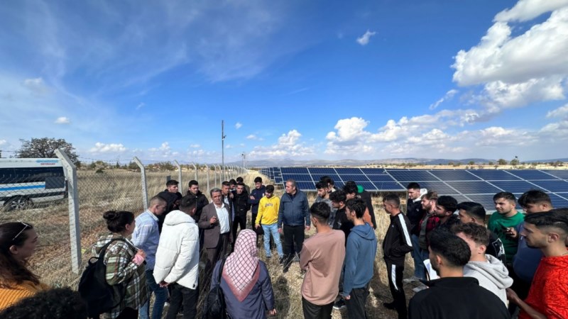 MYO öğrencileri teknik geziye katıldı