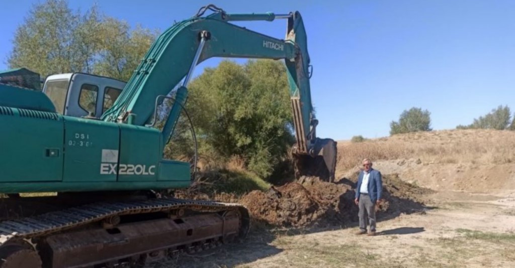 Gözlü’de koruma kanalları temizlendi