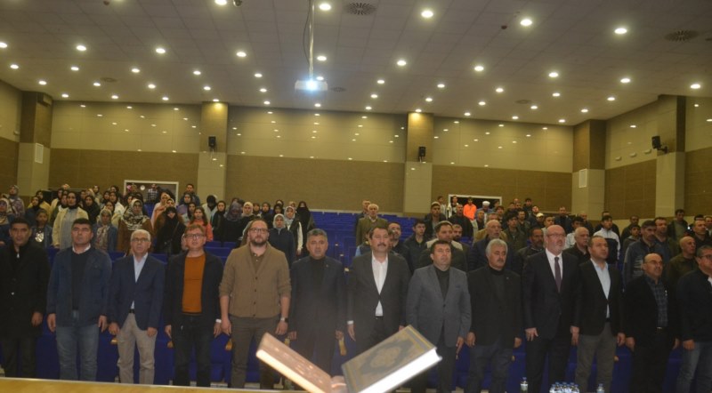 "Kudüs'ü Savunmak, Anadolu'yu Savunmaktır" konferansı gerçekleştirildi