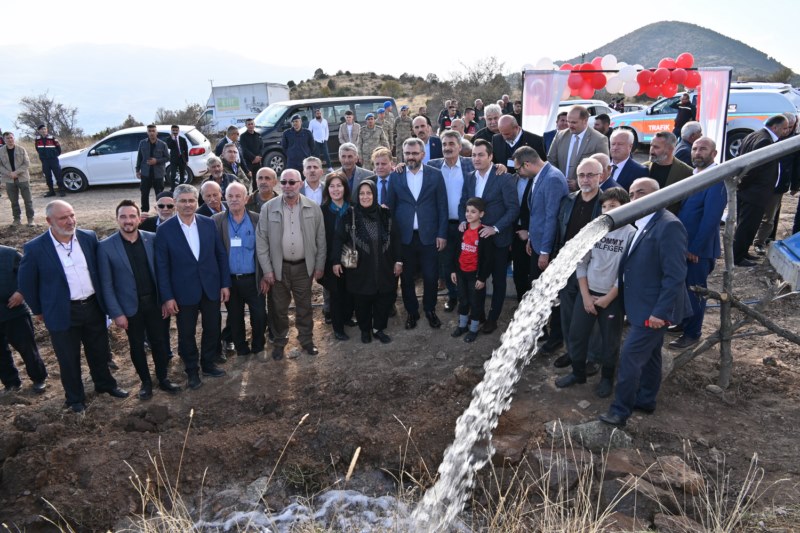 3 köyün  sulama suyu sorunu 80 yıl sonra çözüldü