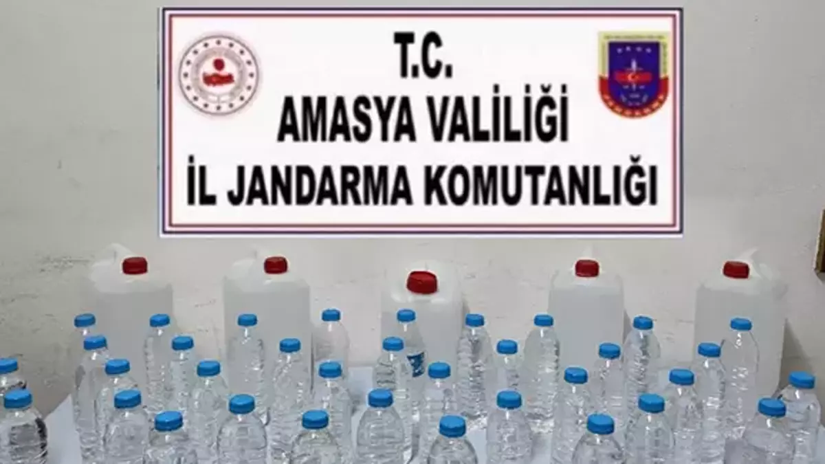 Sahte içki operasyonu: 22 litre yakalandı