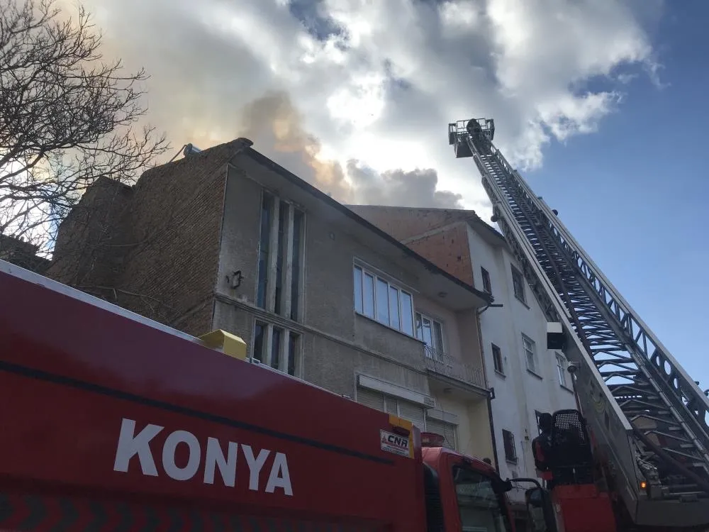 Konya’da çıkan yangın kontrol altına alındı