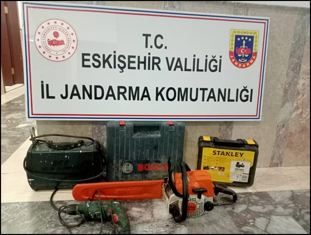 Operasyon sonucu hırsızlık yapan 2 kişi yakalandı