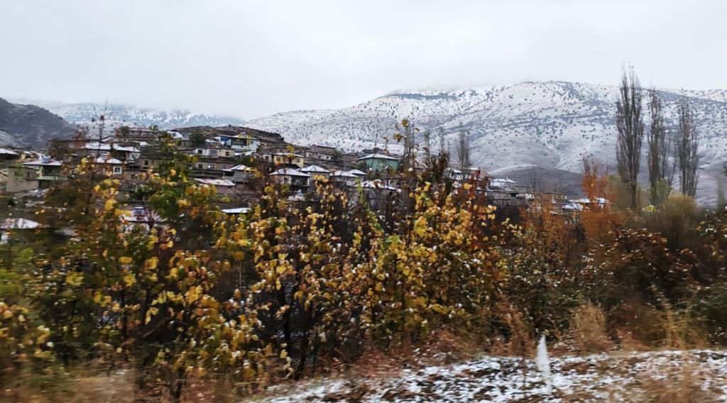 Konya’nın yüksek kesimleri karla kaplandı