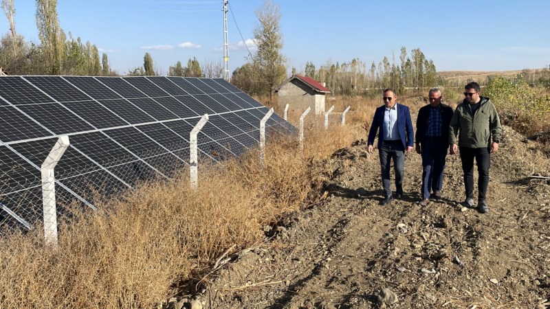 Güneş enerjisi panelleri köylülerin elektrik faturasını azalttı