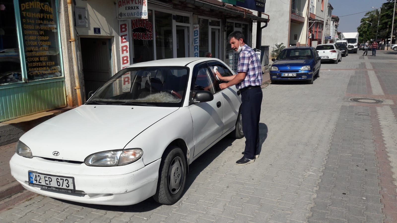 Berber Murat’ın araba aşkı