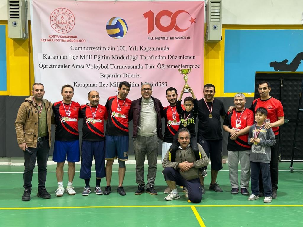 Öğretmenler arası voleybol turnuvası yapıldı