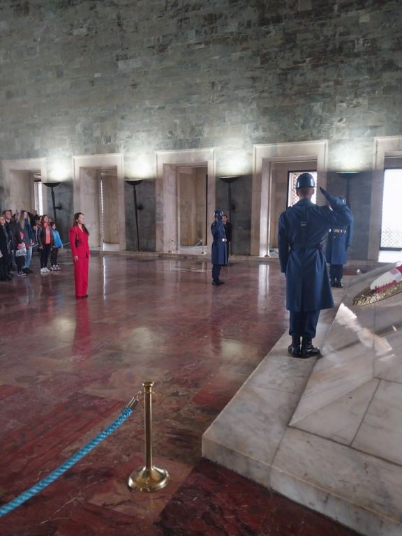 Boğaziçi mezunlarından Anıtkabir'e ziyaret