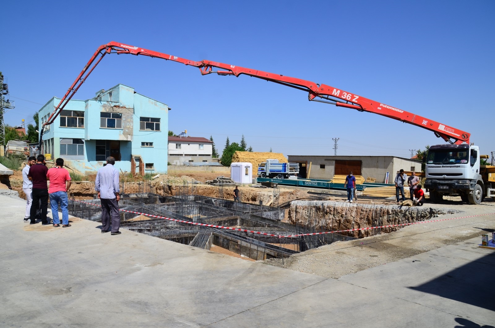 Yöresel ürünler tesisinin temeli atıldı