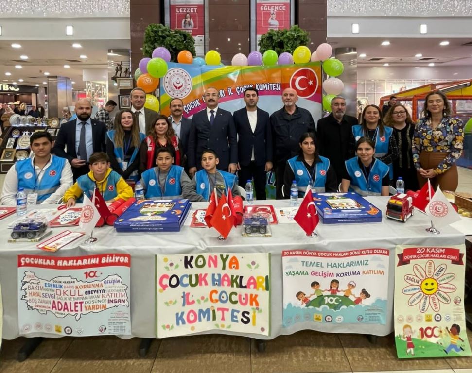 Konya'da "Çocuk Hakları Her Yerde" etkinliği gerçekleştirildi