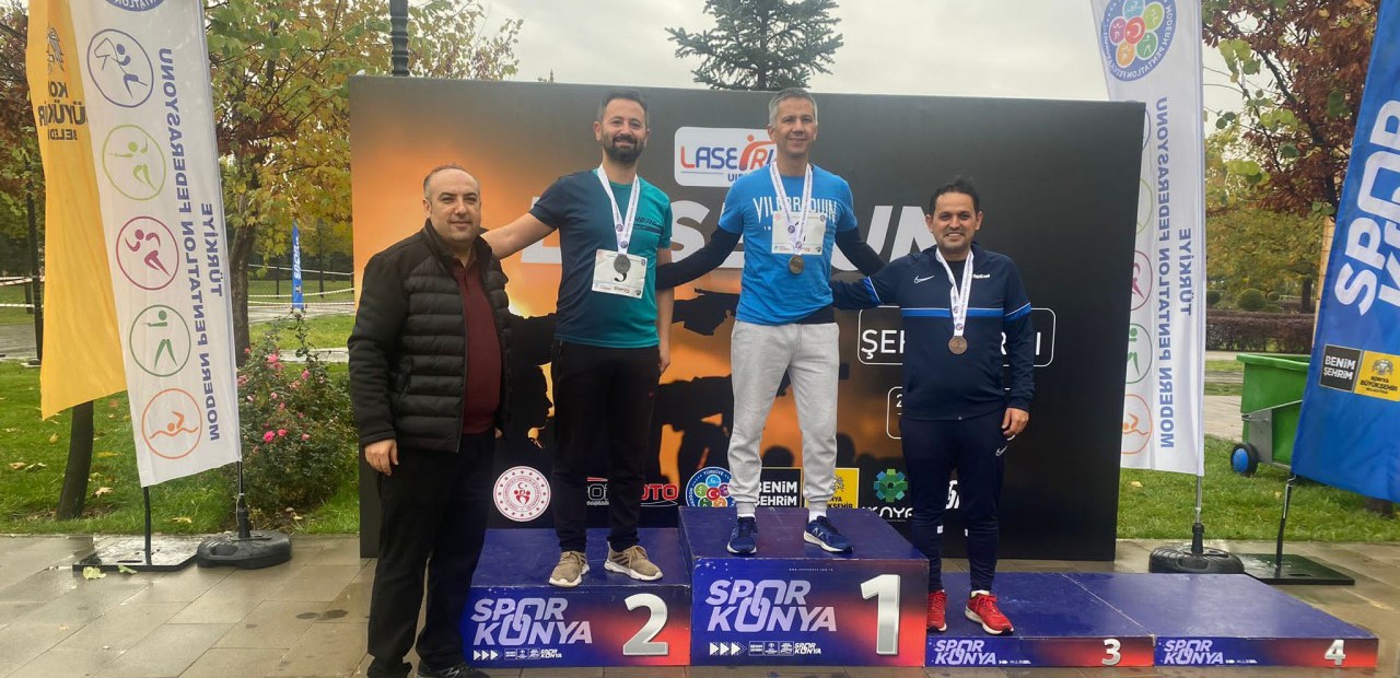 Laser Run yarışmalarının şampiyonları NEÜ’den