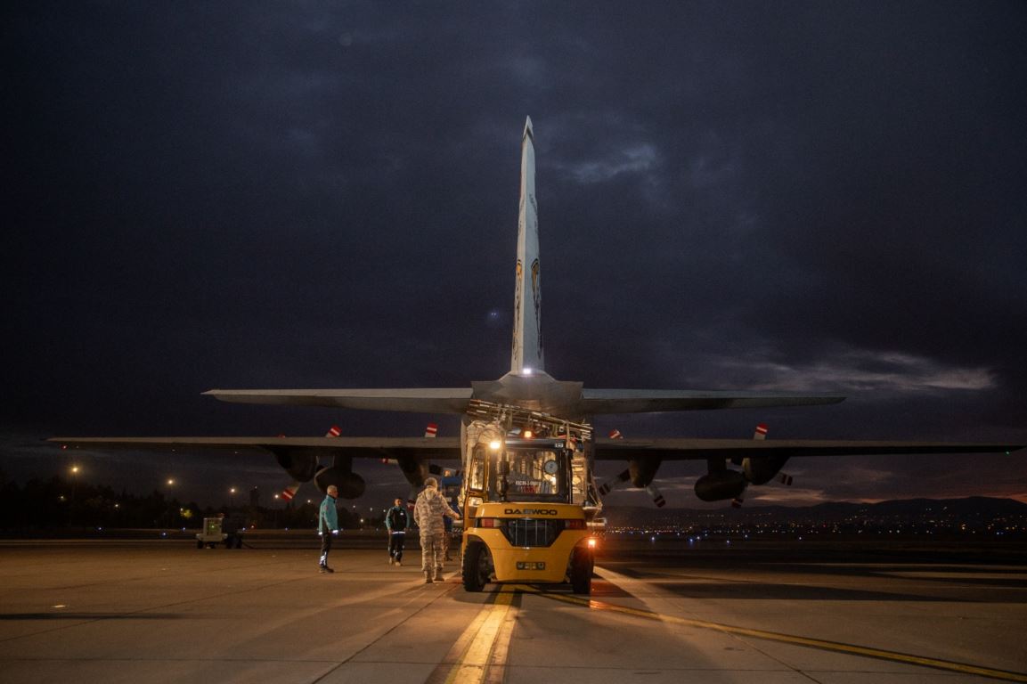 Gazze'ye yardıma giden askeri uçak Kayseri'den yola çıktı