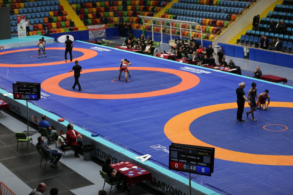 Serbest Güreş Şampiyonası, Konya'da start verdi
