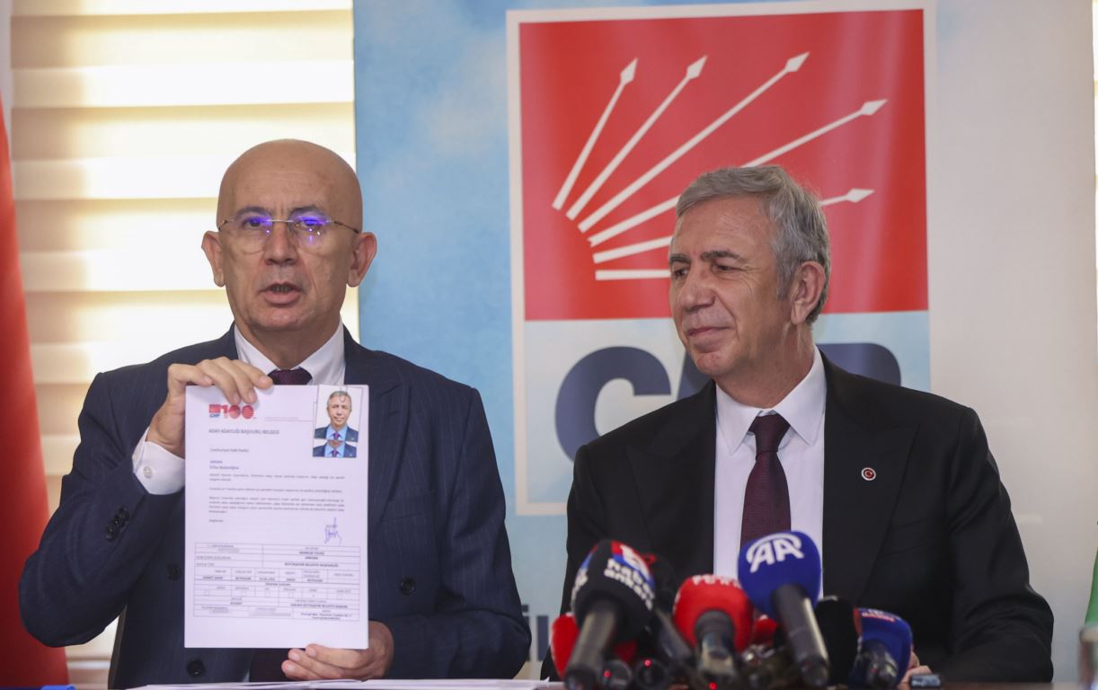 ABB Başkanı Yavaş CHP'den aday adaylığı başvurusunda bulundu