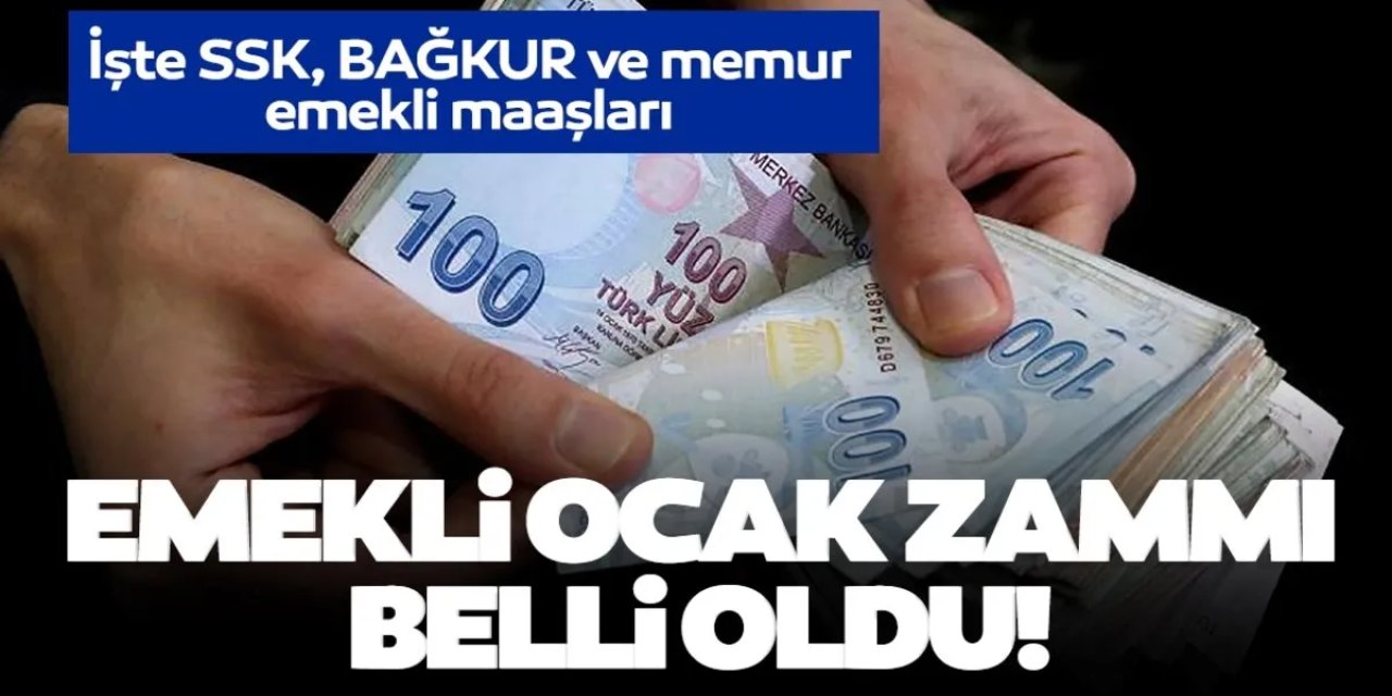 Ocak 2024 için Memur ve emeklilere iyi haber! Verilecek zamla ilgili ilk oran belli oldu