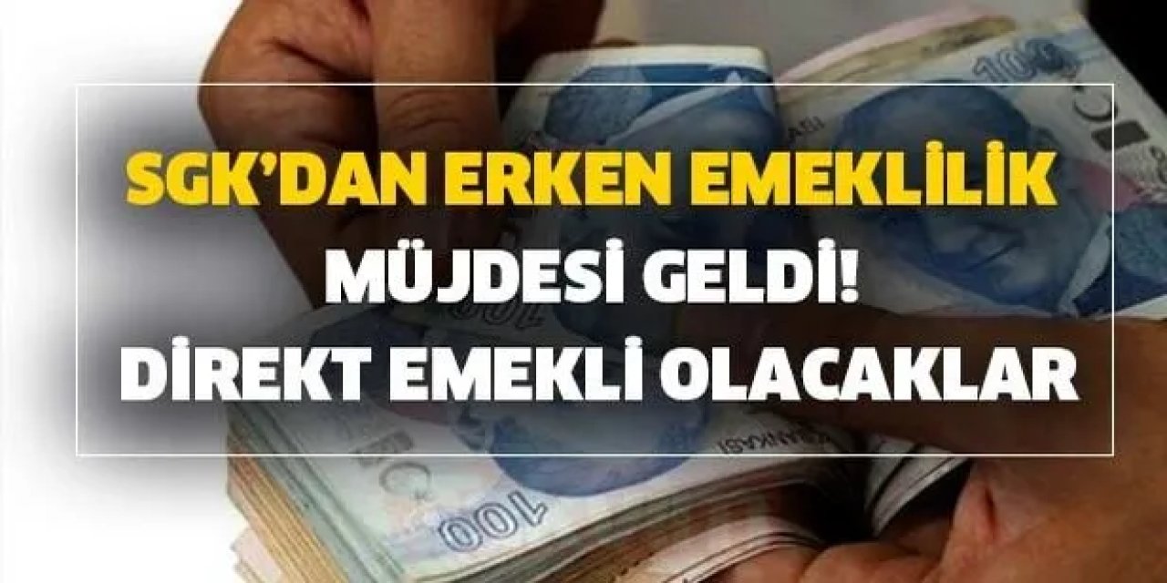 Emeklilik sistemi yine değişiyor - Zamanından önce emekli olmanın yolu açıldı