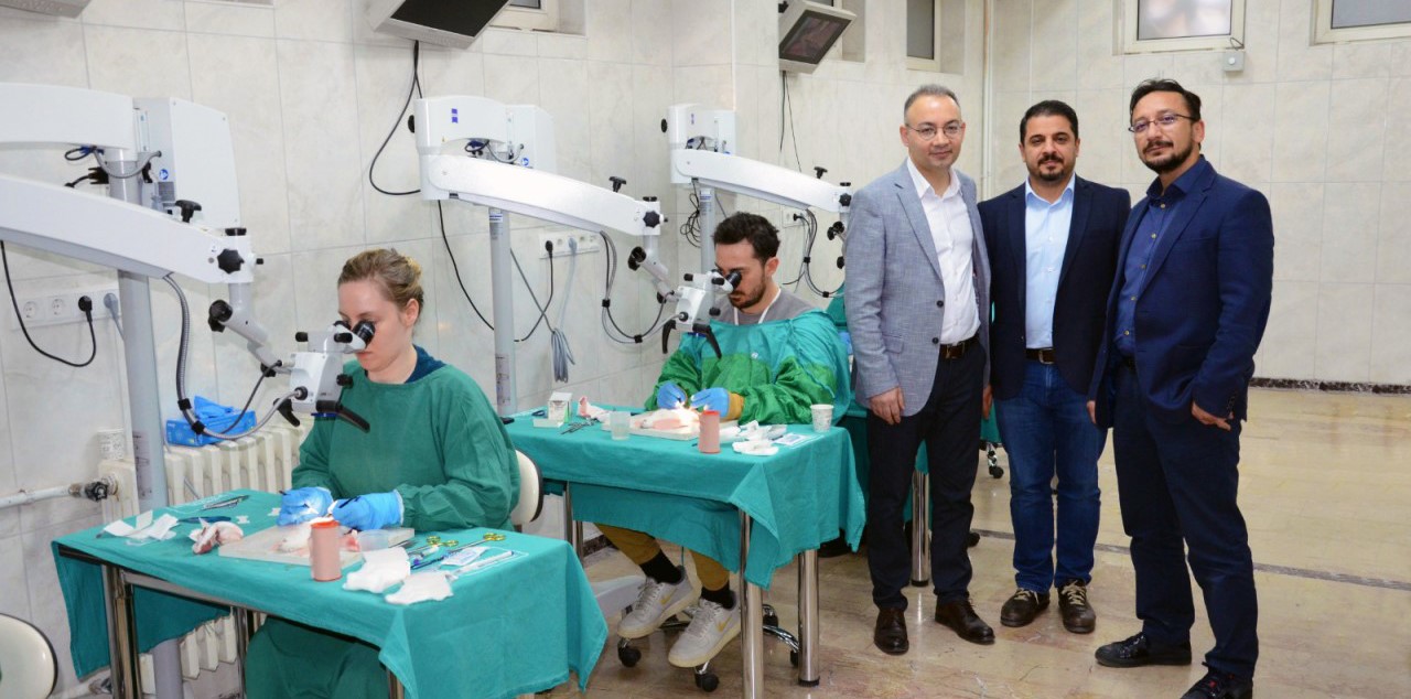 Özel donanımlı laboratuvar mikrocerrahları hassasiyetle yetiştiriyor