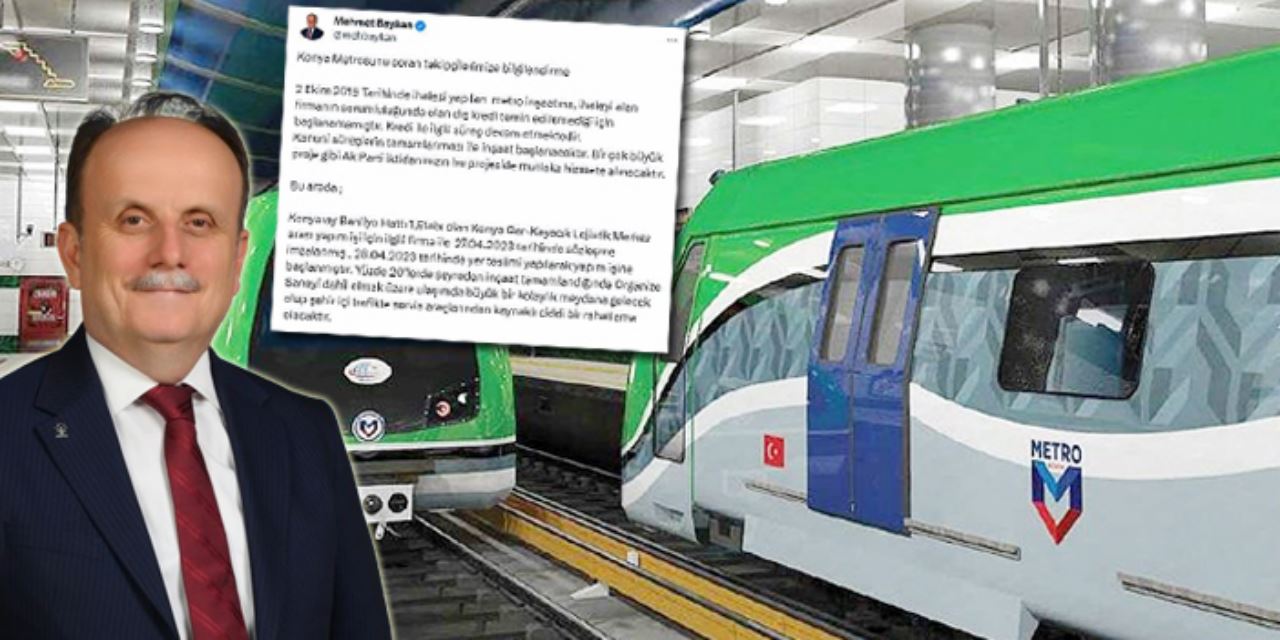 Merakla beklenen Konya Metrosu’nda yeni gelişme! AKP milletvekili açıkladı