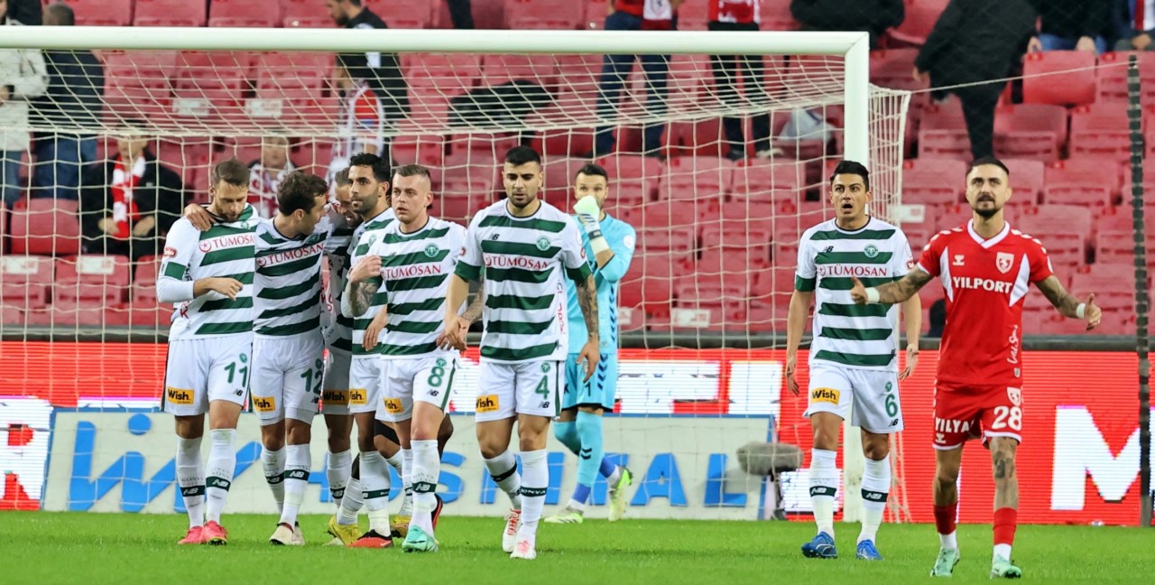 Konyaspor deplasmandan ‘1’ puanla dönüyor