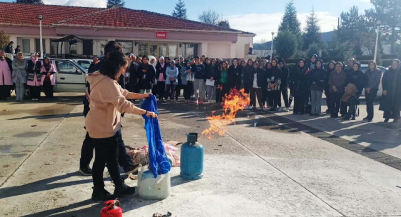 Öğrenciler en kötü ihtimallere karşı eğitiliyor