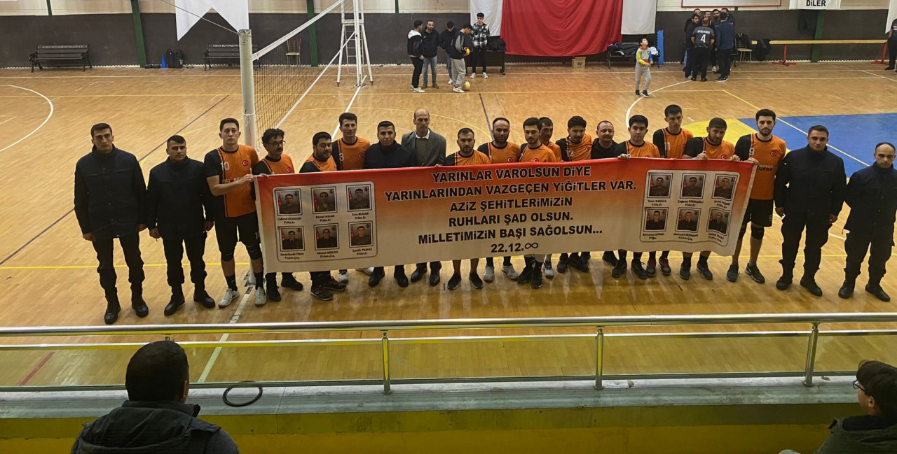 Konarspor Voleybol takımı, Kahraman Şehitlerimizi unutmadı