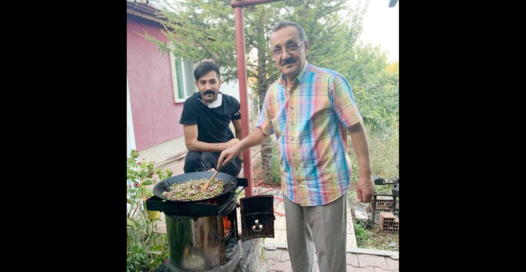 Fahri evladına bakım yaptı