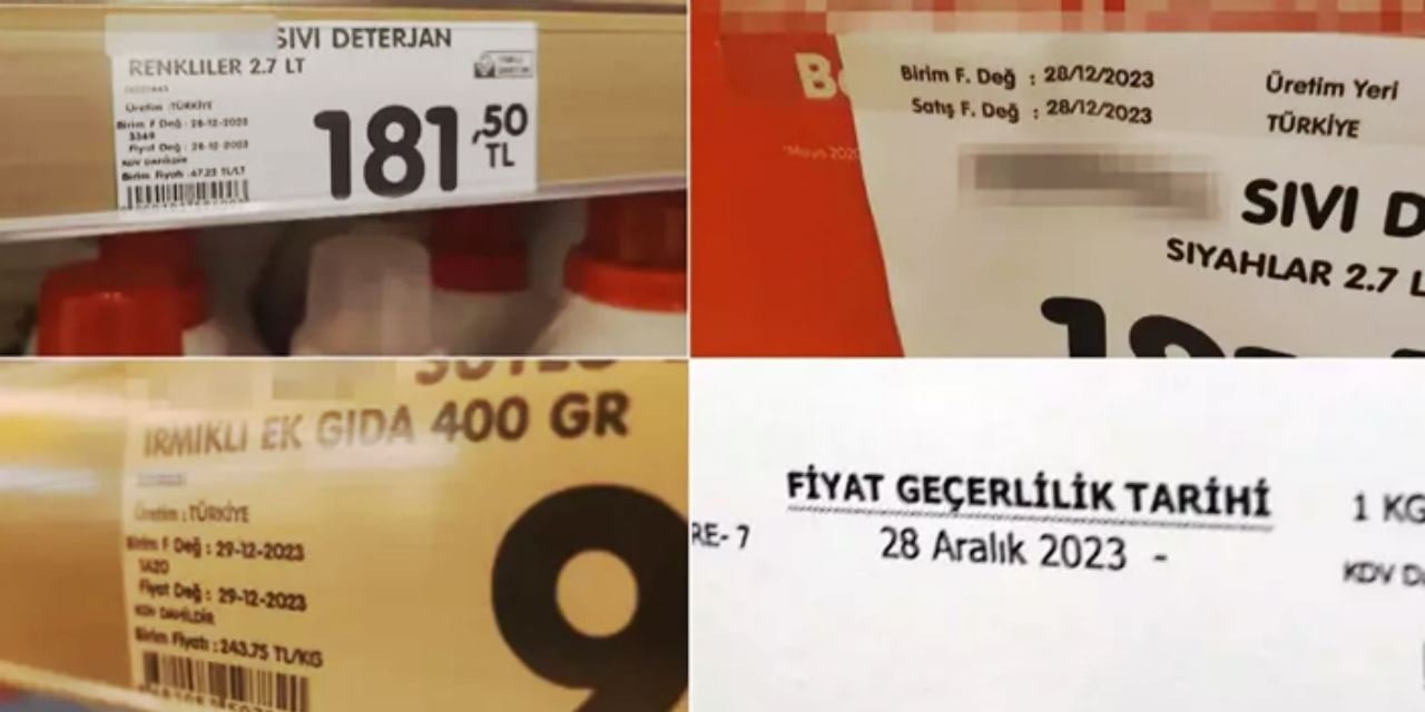 Asgari ücret açıklandı, marketlerde etiket mesaisi başladı