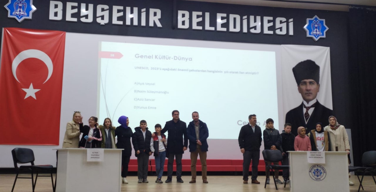 Beyşehir’de bilgide onlar birinci