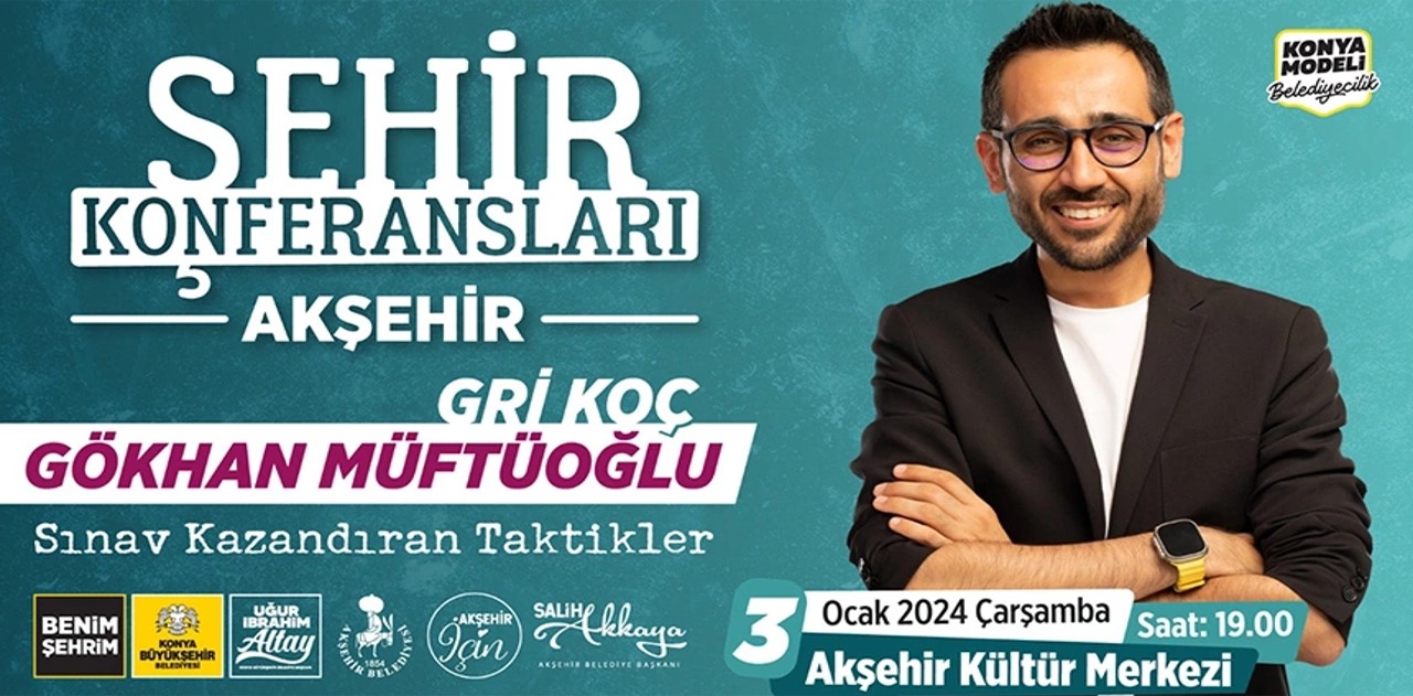 Gri Koç Akşehirli öğrencilerle buluşacak