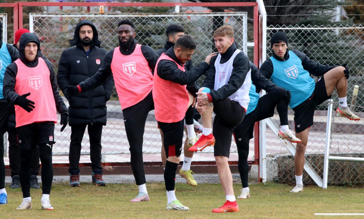 Sivasspor, Kayserispor maçının hazırlıklarına devam etti