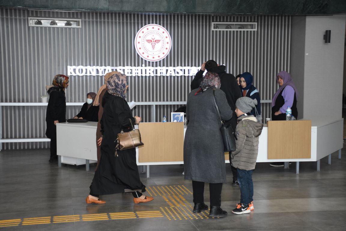 Konya Şehir Hastanesi'nde 3,5 yılda 7,5 milyon poliklinik ve acil hizmeti sunuldu