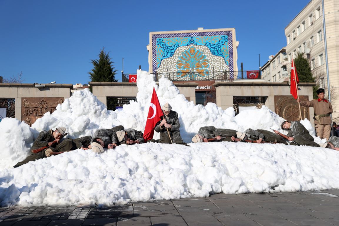 Sarıkamış şehitleri düzenlenen etkinlikle anıldı