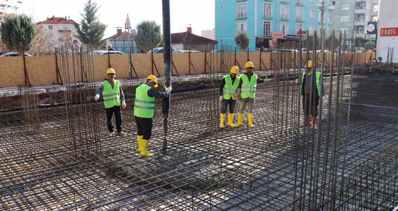 Çeltik’te üç önemli tesisin temeli atıldı