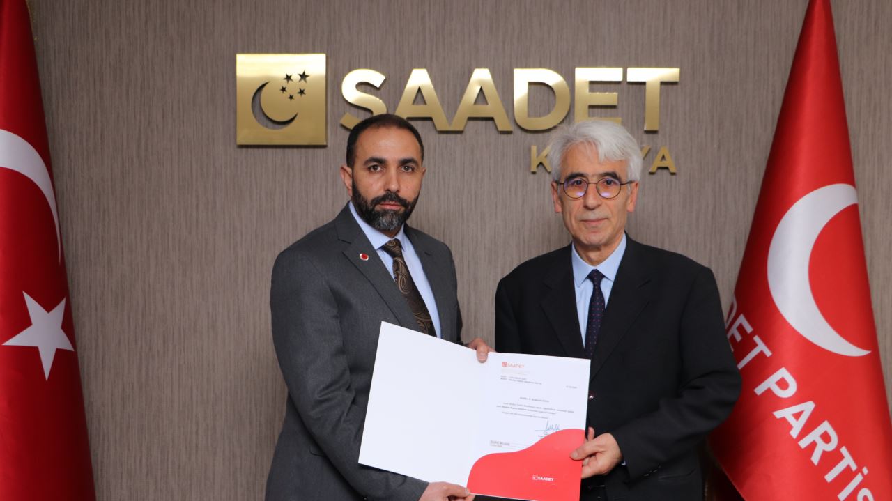 Saadet Partisi Çumra başkan adayını açıkladı