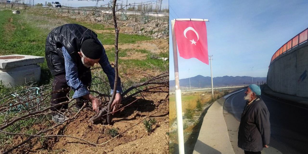 Seydişehirli Ağaçdede’nin bayrak aşkı