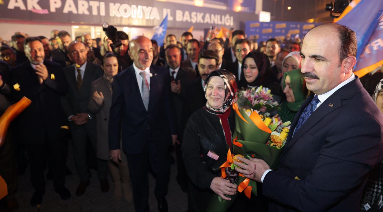Konyalılar Altay’ın yeniden adaylık heyecanını paylaştı