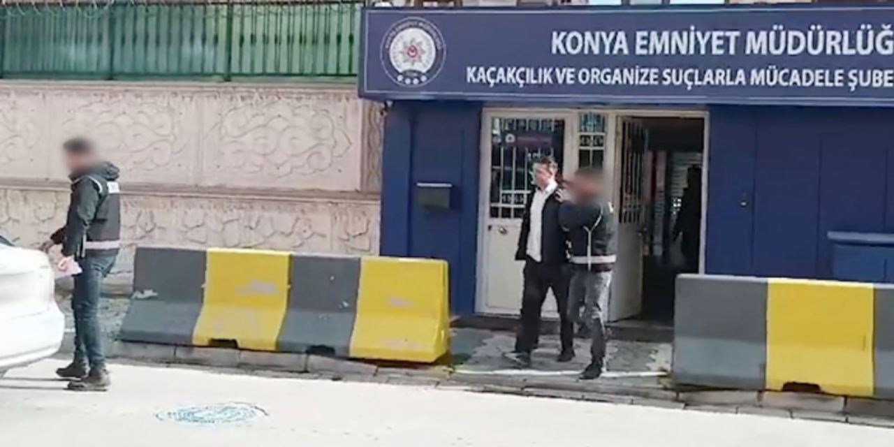 Konya polisinden operasyon: Suç makineleri yakalandı